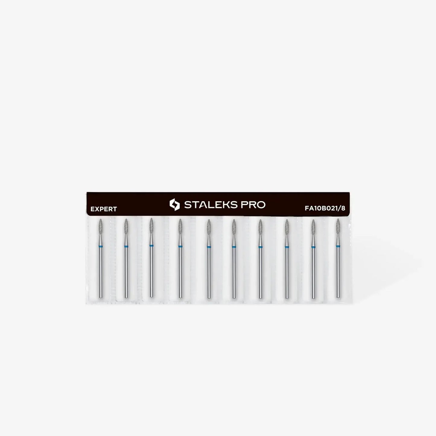 Fresa diamantada para piel "llama" azul EXPERT diámetro 2,1 mm/ parte útil 8 mm FA10B021/8