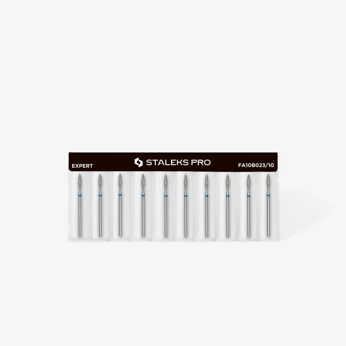 Fresa diamantada para piel "llama" azul EXPERT diámetro 2,3 mm/ parte útil 10 mm FA10B023/10