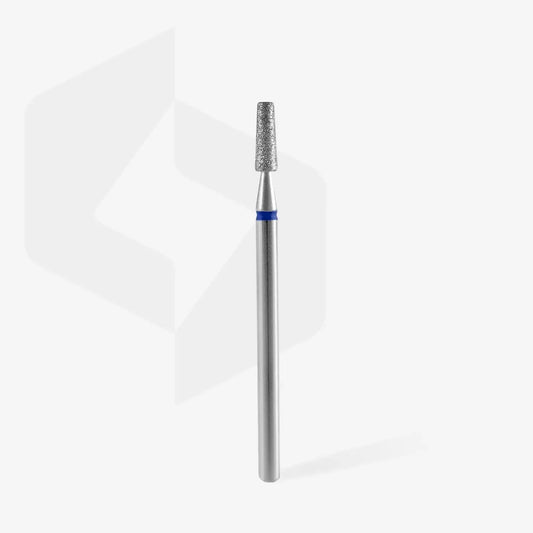 Fresa diamantada para piel "frustum" azul EXPERT diámetro 2,5 mm, parte útil 8 mm FA70B025/8