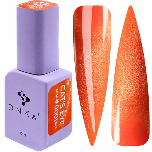 Color Gel Polish DNKa' 12 ml Cat's Eye 80's #0001