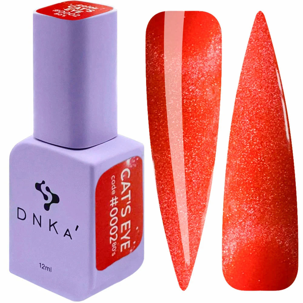Color Gel Polish DNKa' 12 ml Cat's Eye 80's #0002