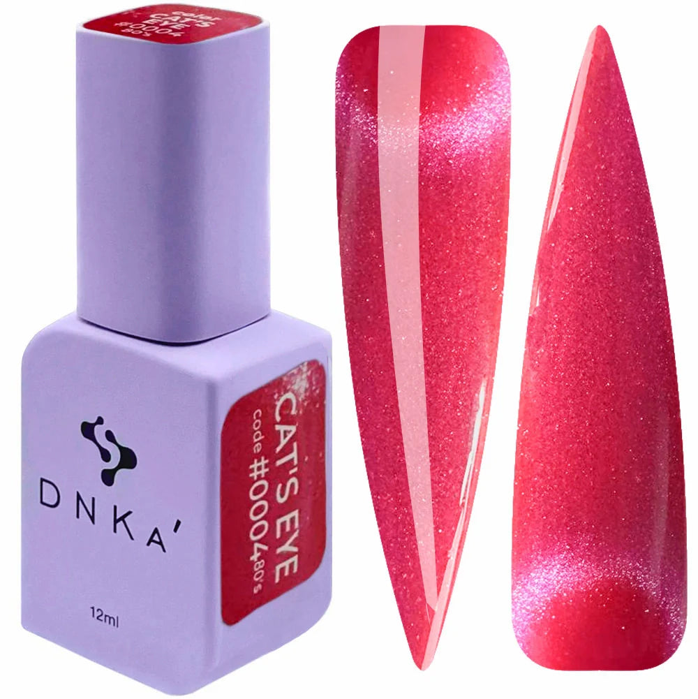 Color Gel Polish DNKa' 12 ml Cat's Eye 80's #0004