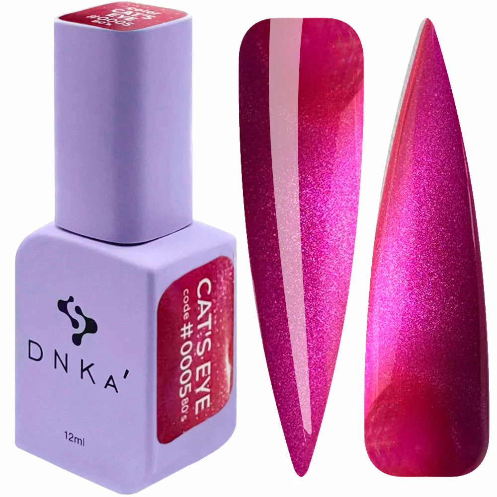 Color Gel Polish DNKa' 12 ml Cat's Eye 80's #0005