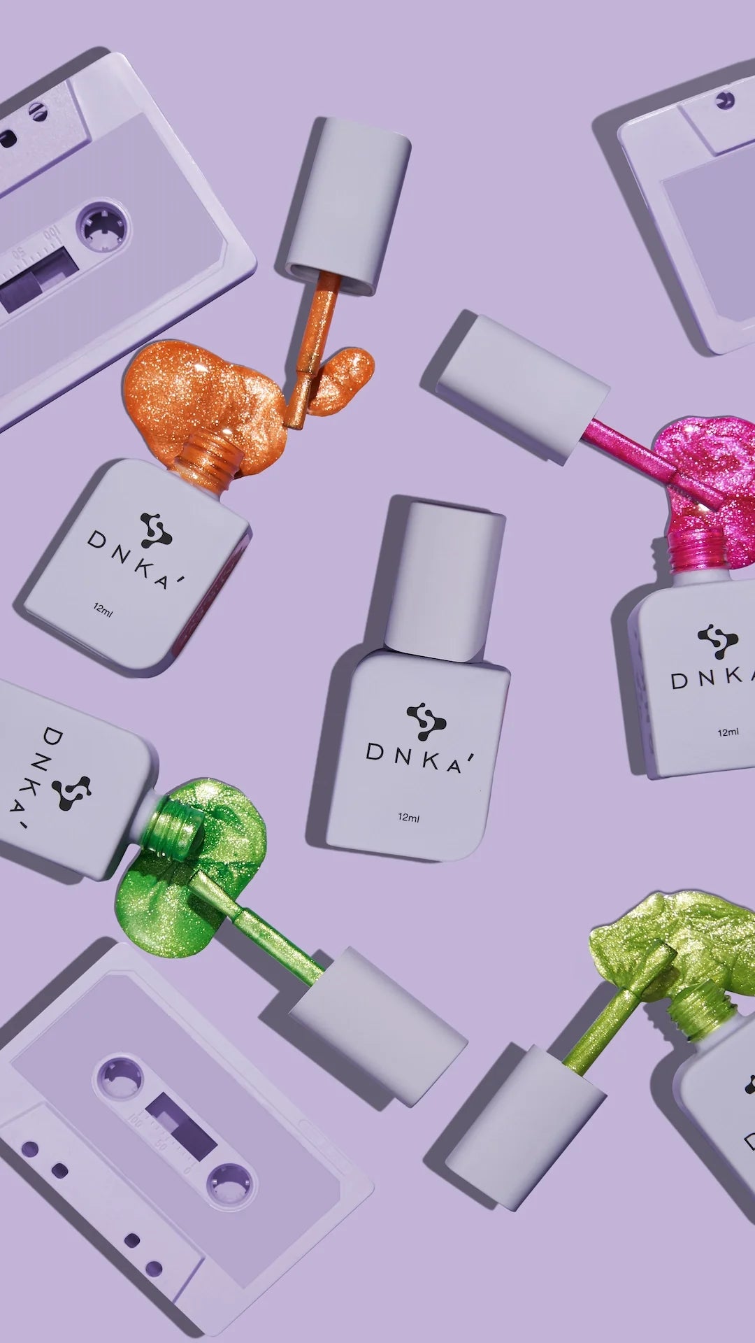 Color Gel Polish DNKa' 12 ml Cat's Eye 80's #0003