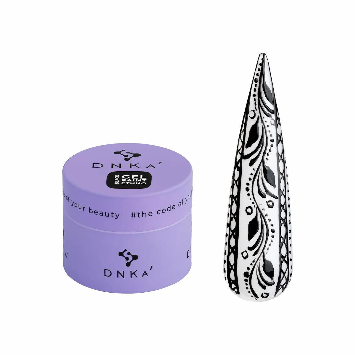 Gel Paint Ethno DNKa' 5 ml Black