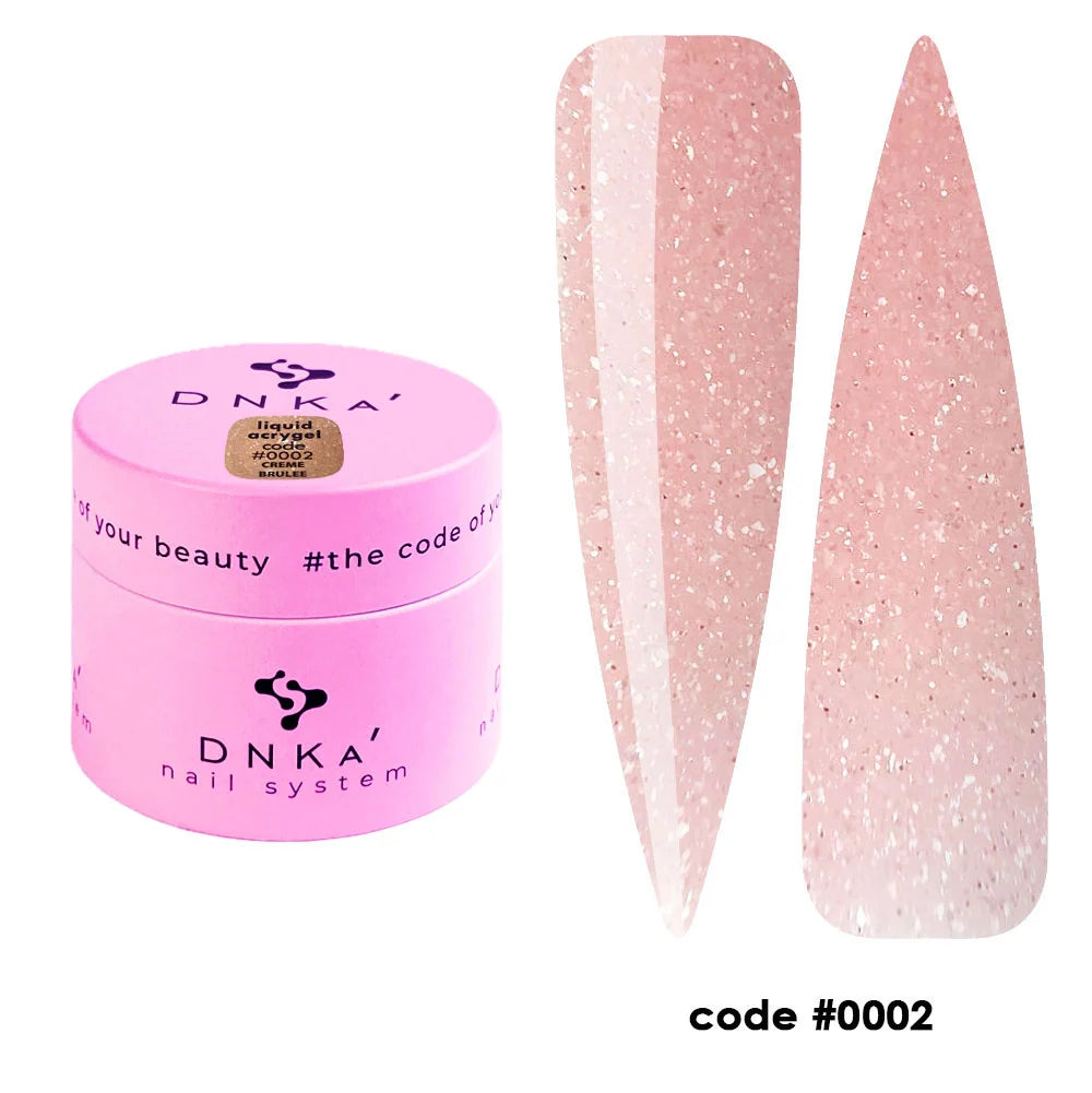 Liquid AcryGel DNKa' 15 ml #0002 (jar) Creme Brulee