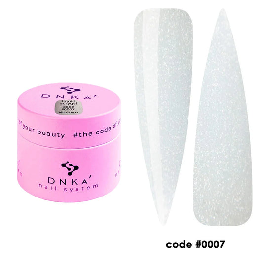 Liquid AcryGel DNKa' 15 ml #0007 (jar) Milky Way