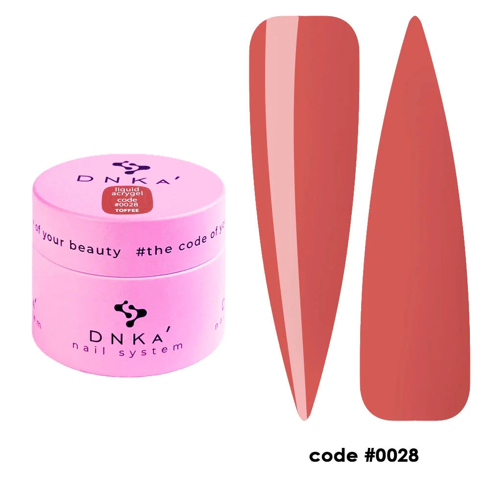 Liquid AcryGel DNKa' 15 ml #0028 (jar) Toffee