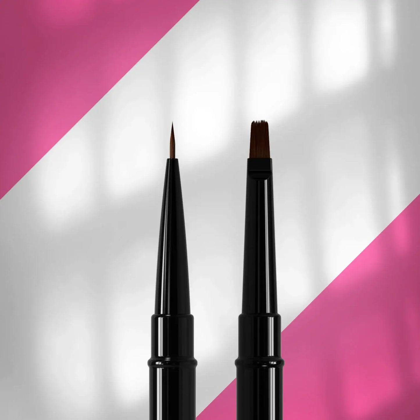 Pincel de doble punta EXPERT liner 7 mm / para gel 7 mm NBE-01/04