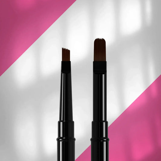 Pincel de doble punta EXPERT para gel 11 mm / para gel 7 mm NBE-06/10