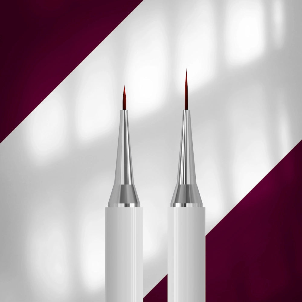 Pincel Liner de doble punta 7 y 12 mm STALEKS EXCLUSIVE NBX-01/11