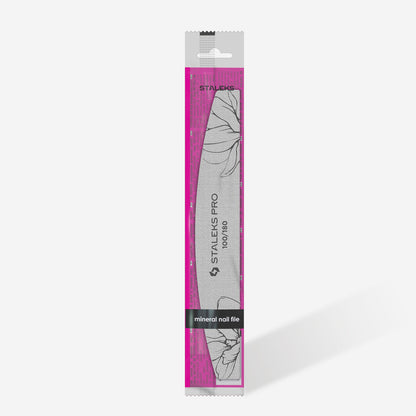 Lima de media luna mineral EXPERT 40 100/180 grano, embalaje individual NFE-40-100/180