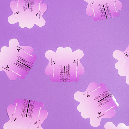 Paper Builder Nail Forms DNKa' SHORT 100 pcs