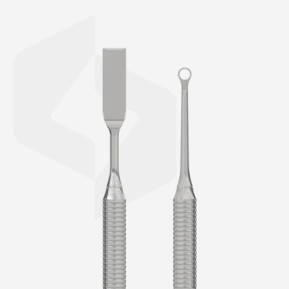 Empujador de manicura  EXPERT 51 TIPO 1 (plano recto y anillo) PE-51/1