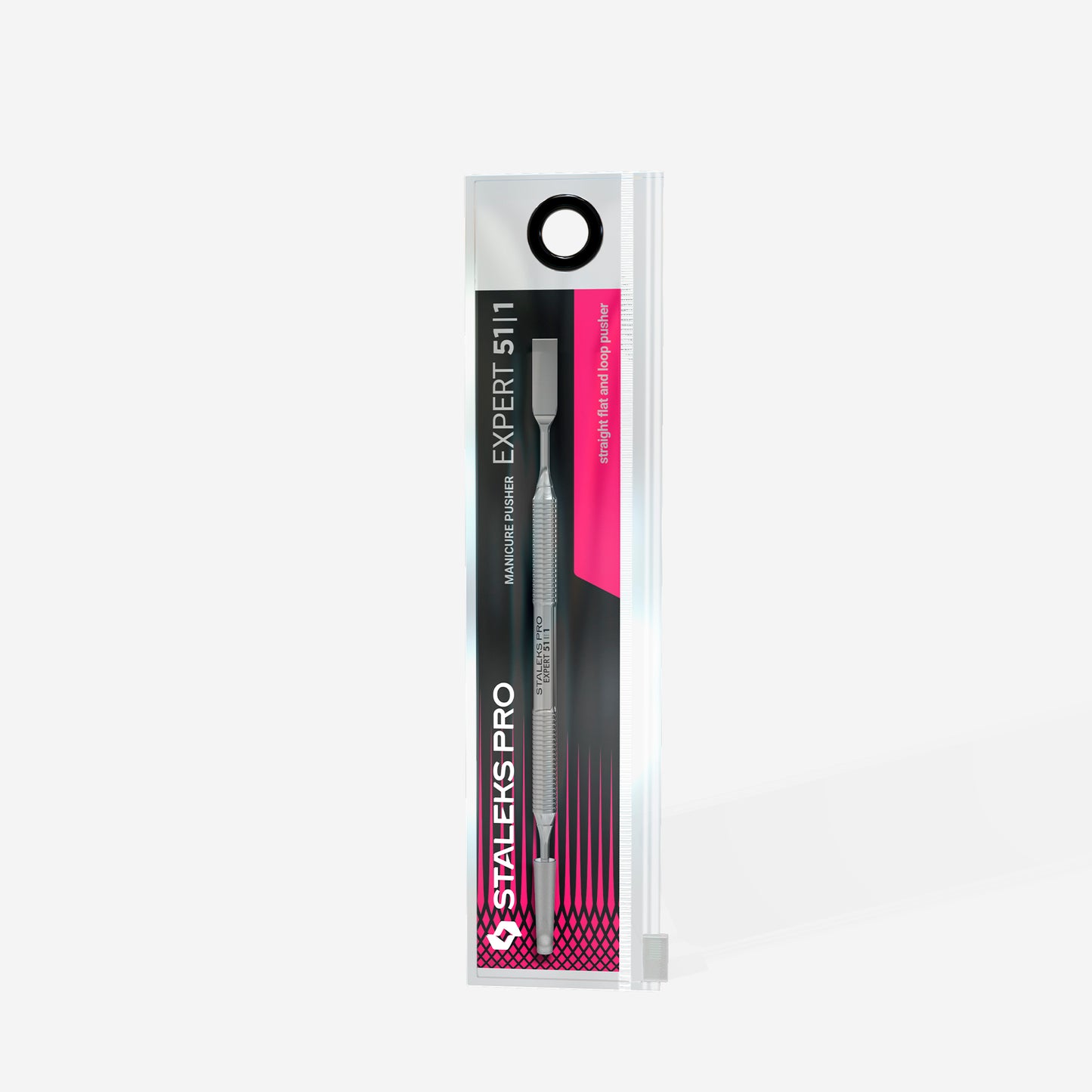 Empujador de manicura  EXPERT 51 TIPO 1 (plano recto y anillo) PE-51/1