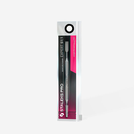 Empujador de manicura  EXPERT 51 TIPO 1 (plano recto y anillo) PE-51/1