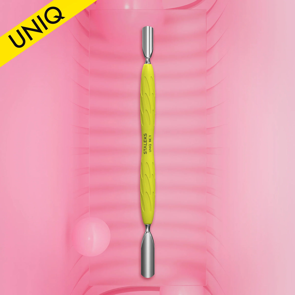 Empujador Para Manicura "Gummy" UNIQ 10 TYPE 1 STALEKS PQ-10/1y