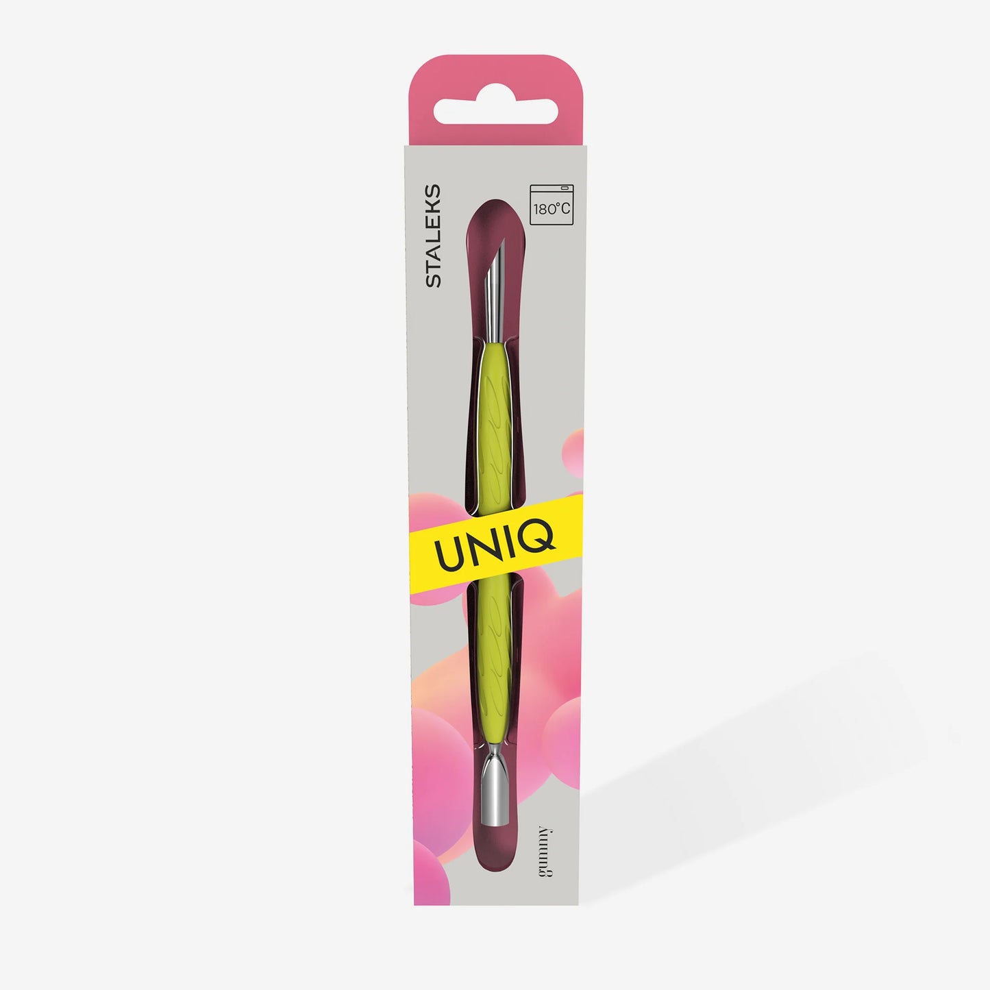 Empujador Para Manicura "Gummy" UNIQ 10 TYPE 2 STALEKS PQ-11/2y