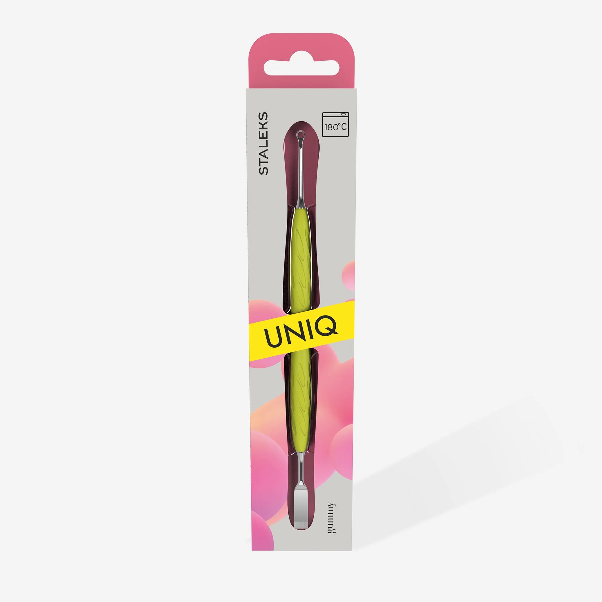 Empujador Para Manicura "Gummy" UNIQ 11 TYPE 1 STALEKS PQ-11/1y