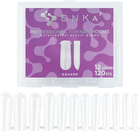 Professional Top Nail Forms DNKa' Square 120 pcs.