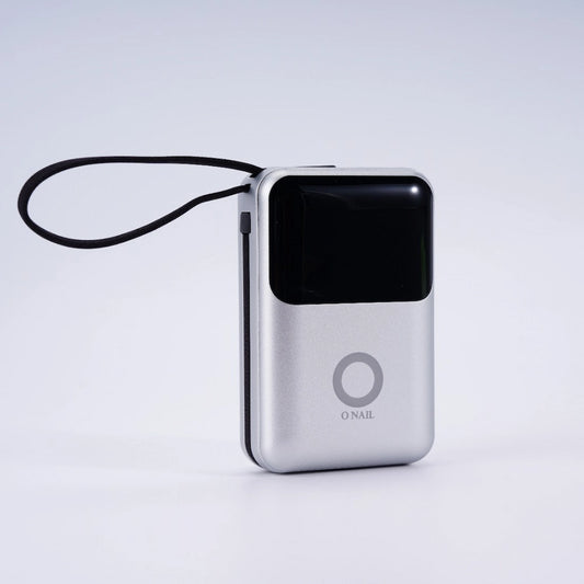 Power Bank O’Nail 20.000 mAh para lámpara y micromotor. Batería externa profesional con gran autonomía, compatible con lámpara O’Nail sin batería y micromotor pequeño.