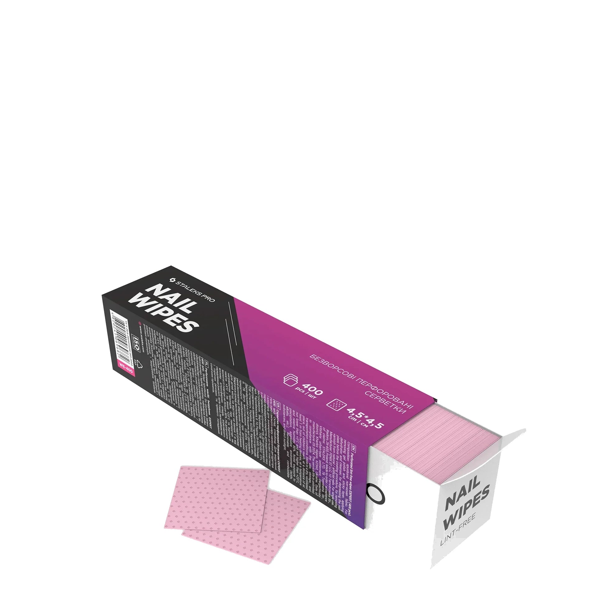 Toallitas Perforadas Sin Pelusa EXPERT (400 uds.) STALEKS WE-400