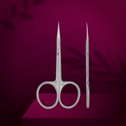 Tijeras profesionales para cutícula con gancho EXCLUSIVE 23 TIPO 2 (magnolia) SX-23/2m