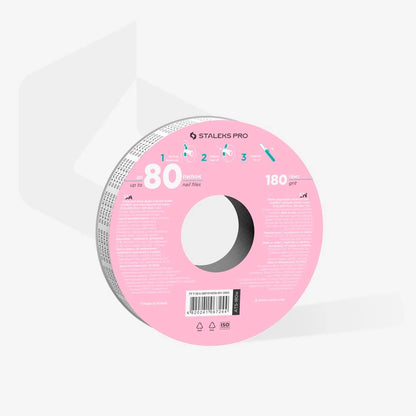 Cinta Blanca Abrasiva Desechable EXPERT Gramaje 180 (Rollo de recambio) ATS-180W