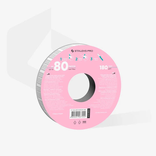 Cinta Blanca Abrasiva Desechable EXPERT Gramaje 180 (Rollo de recambio) ATS-180W