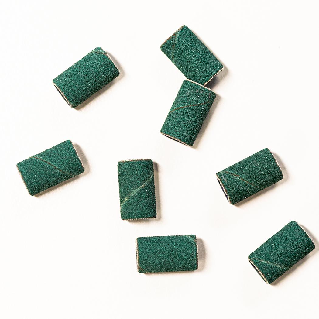 bandas lija verdes grano fino 50 uds