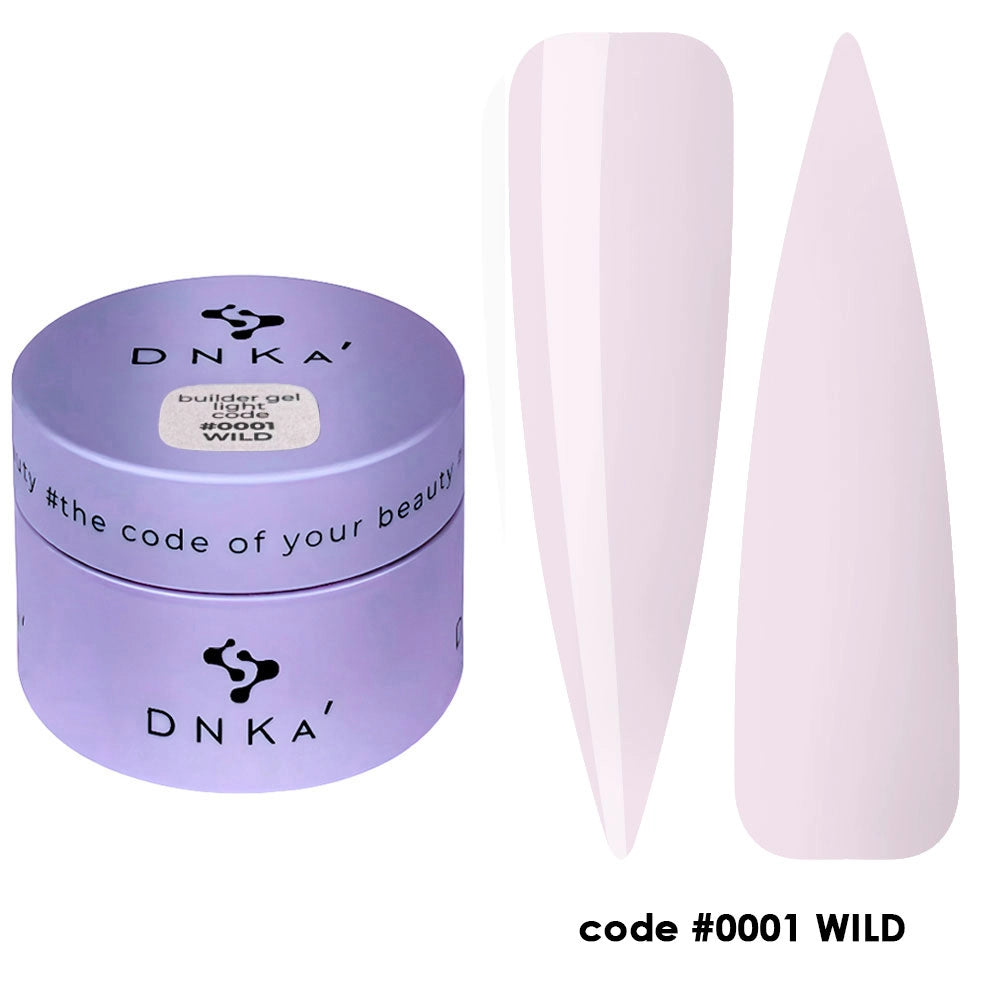Builder Gel Light DNKa' 30 ml #0001 Wild