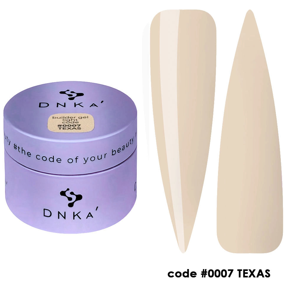 Builder Gel Light DNKa' 30 ml #0007 Texas