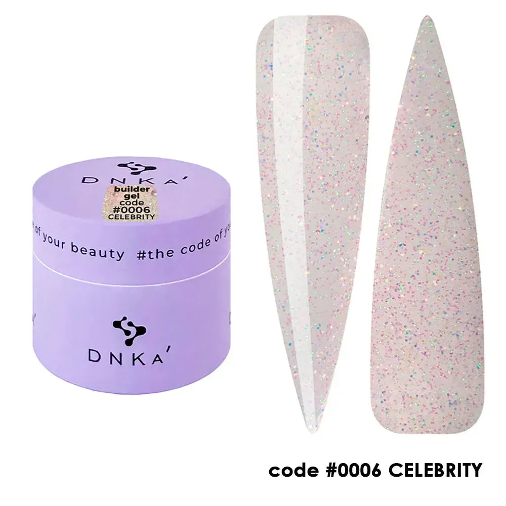 Builder Gel DNKa' 15 ml #0006 Celebrity - tarro