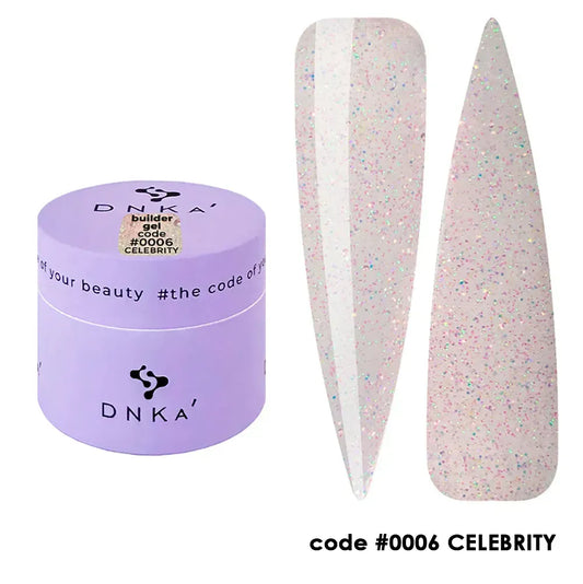 Builder Gel DNKa' 15 ml #0006 Celebrity - tarro