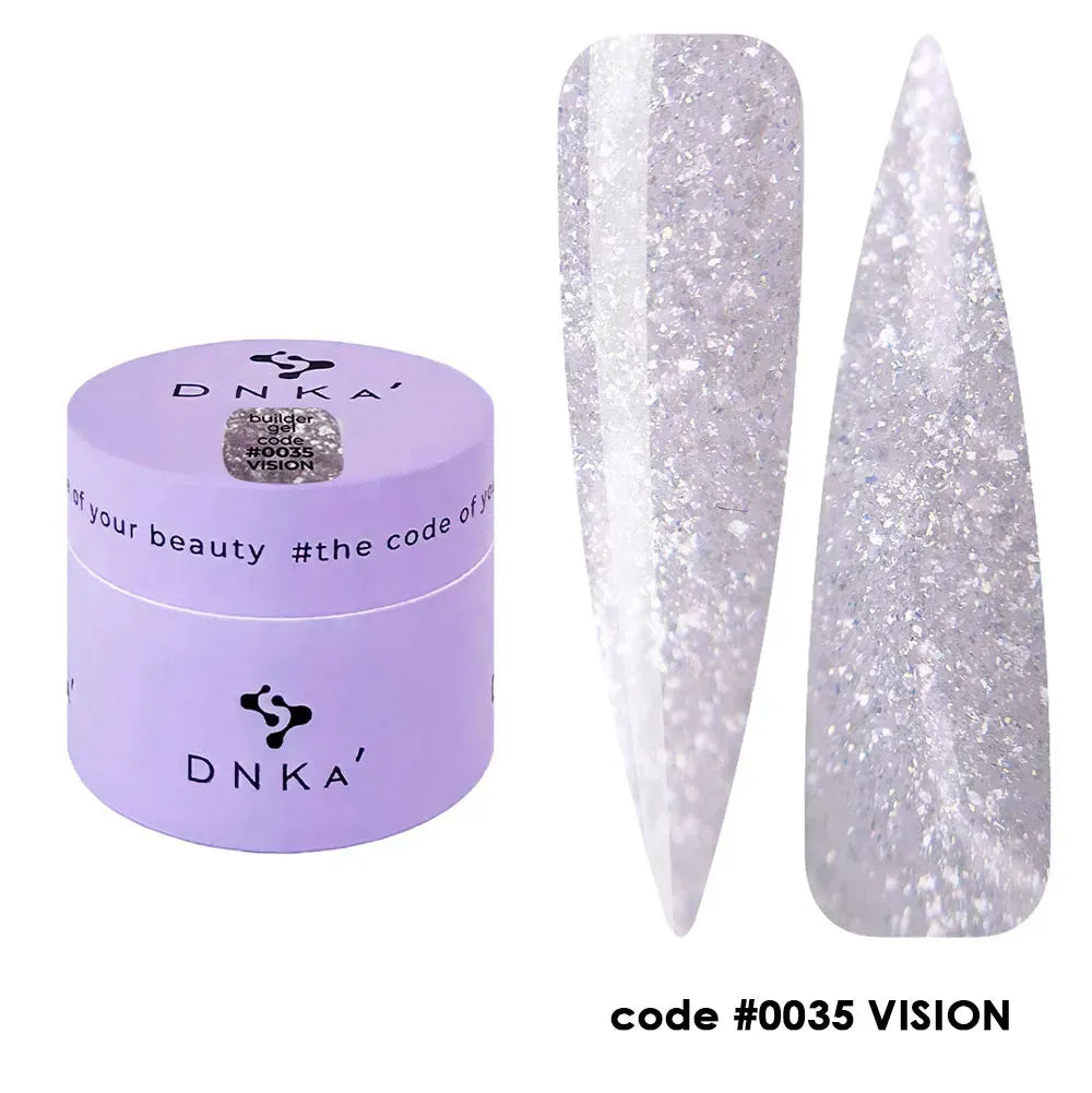 Builder Gel DNKa' 15 ml #0035 Vision - tarro