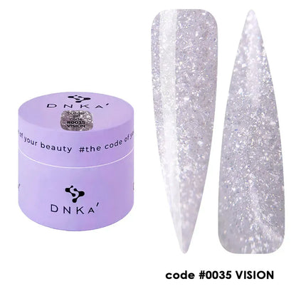 Builder Gel DNKa' 15 ml #0035 Vision - tarro