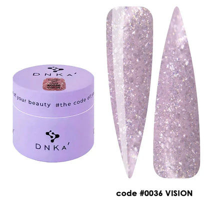 Builder Gel DNKa' 15 ml #0036 Vision - tarro