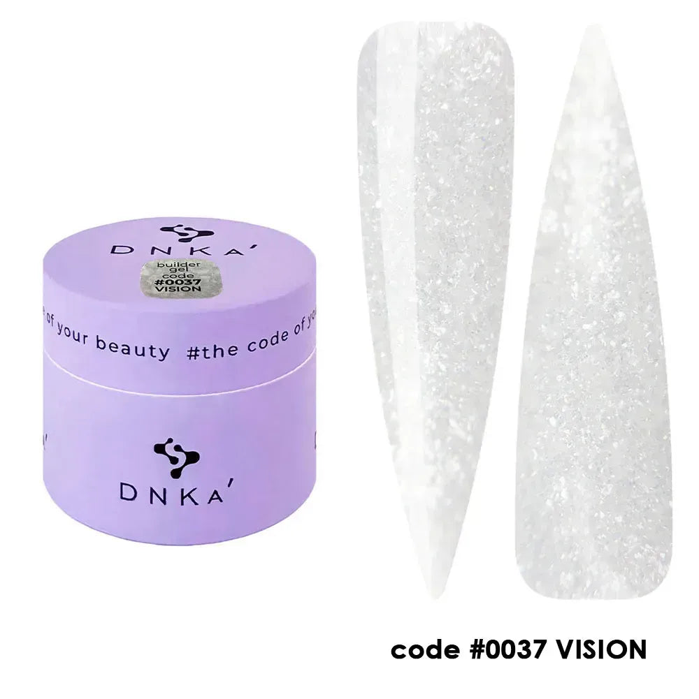 Builder Gel DNKa' 15 ml #0037 Vision - tarro