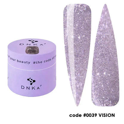 Builder Gel DNKa' 15 ml #0039 Vision - tarro
