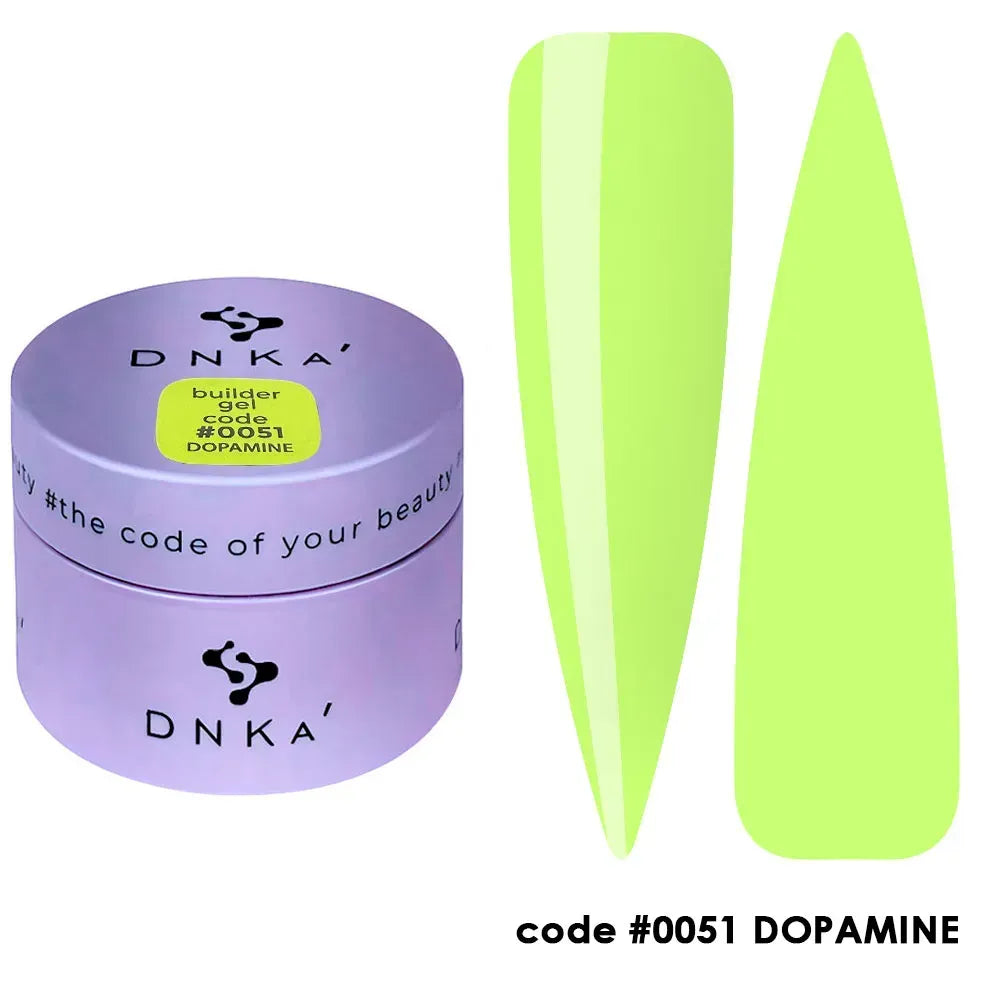 Builder Gel DNKa' 15 ml #0051 Dopamine - tarro