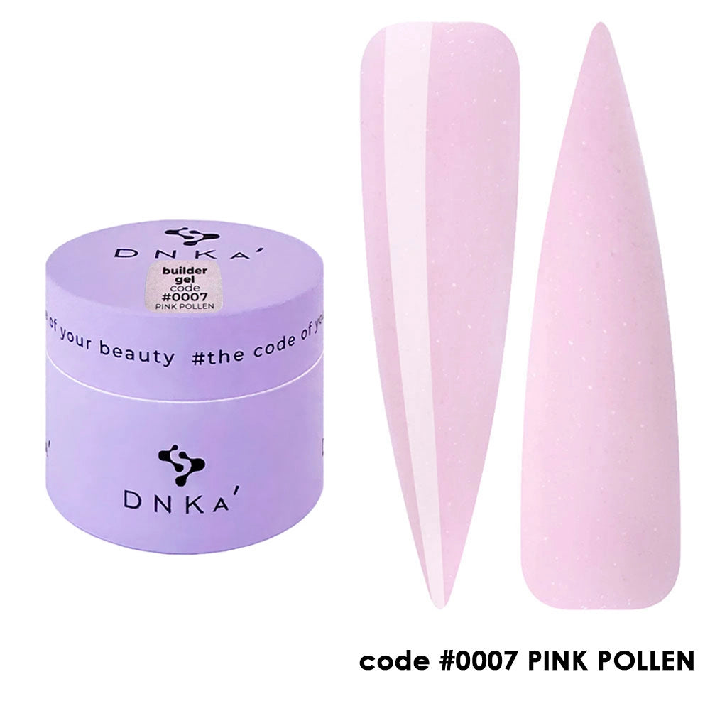 Builder Gel DNKa' 15 ml #0007 Pink Pollen