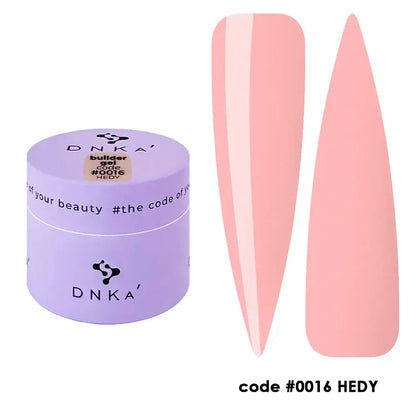 Builder Gel DNKa' 15 ml #0016 Hedy