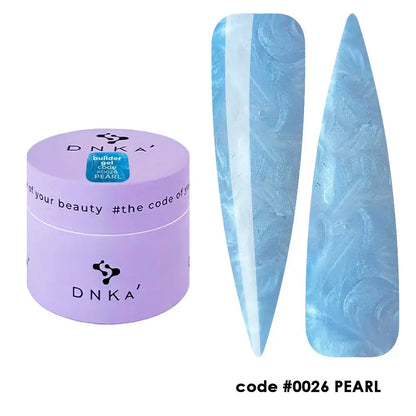Builder Gel DNKa' 15 ml #0026 Pearl