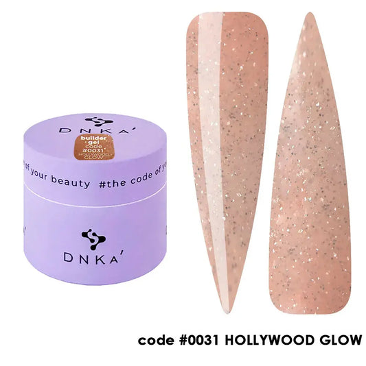 Builder Gel DNKa' 15 ml #0031 Hollywood Glow