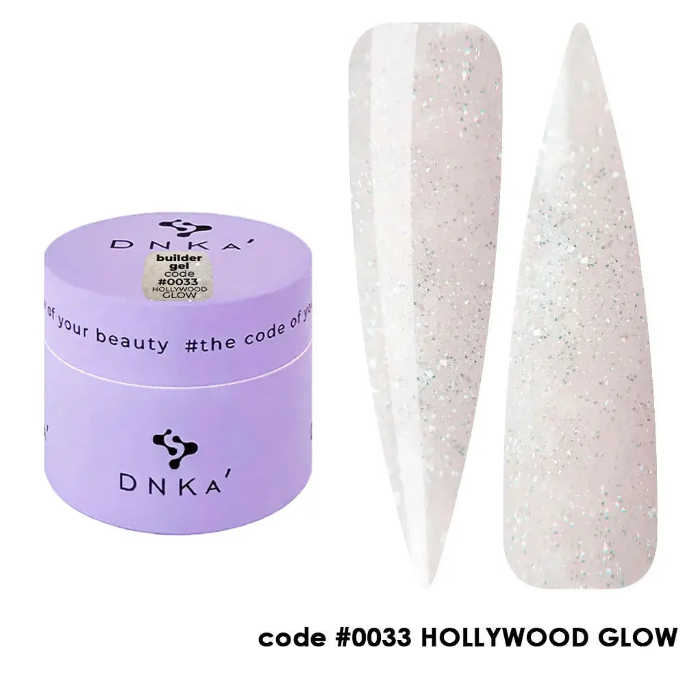 Builder Gel DNKa' 15 ml #0033 Hollywood Glow
