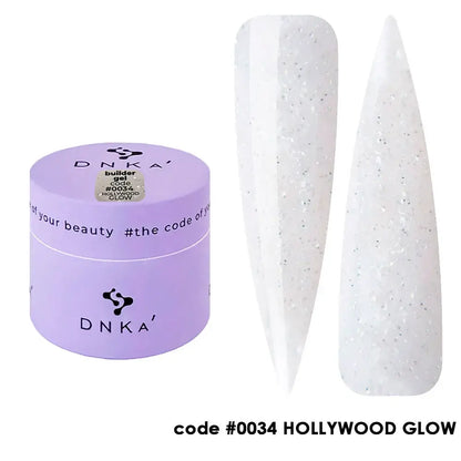 Builder Gel DNKa' 15 ml #0034 Hollywood Glow