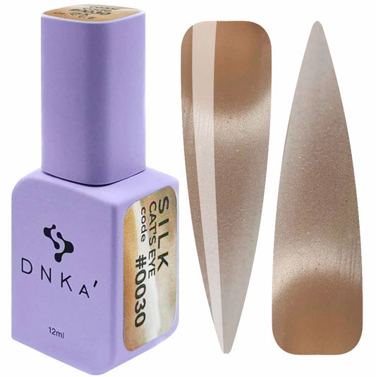 Color Gel Polish DNKa' 12 ml Cat's Eye #0030 - Silk