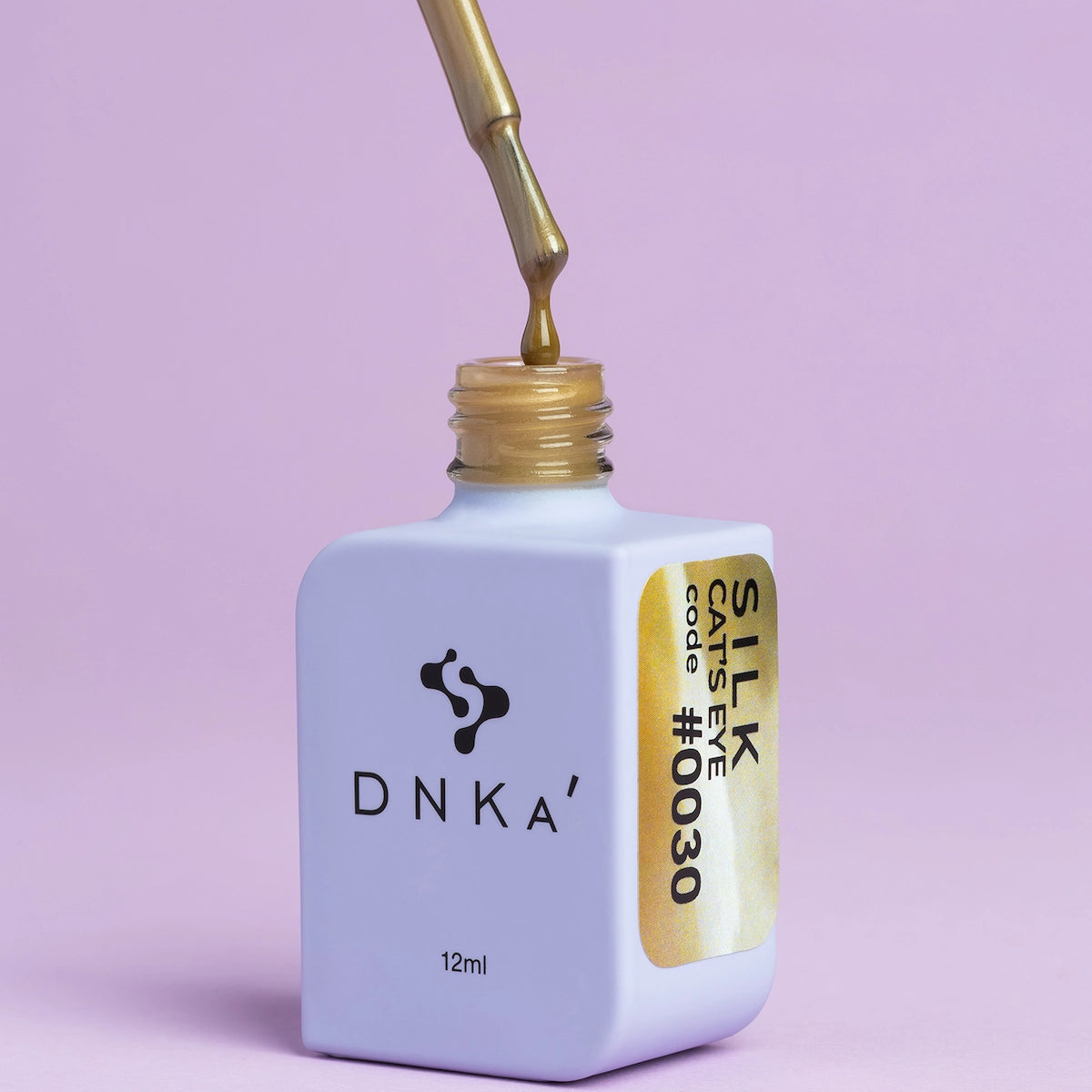 Color Gel Polish DNKa' 12 ml Cat's Eye #0030 - Silk
