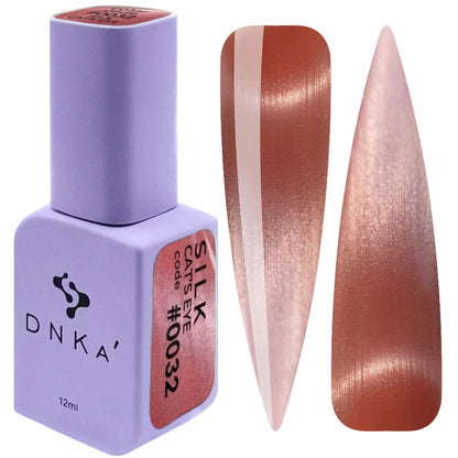 Color Gel Polish DNKa' 12 ml Cat's Eye #0032 - Silk
