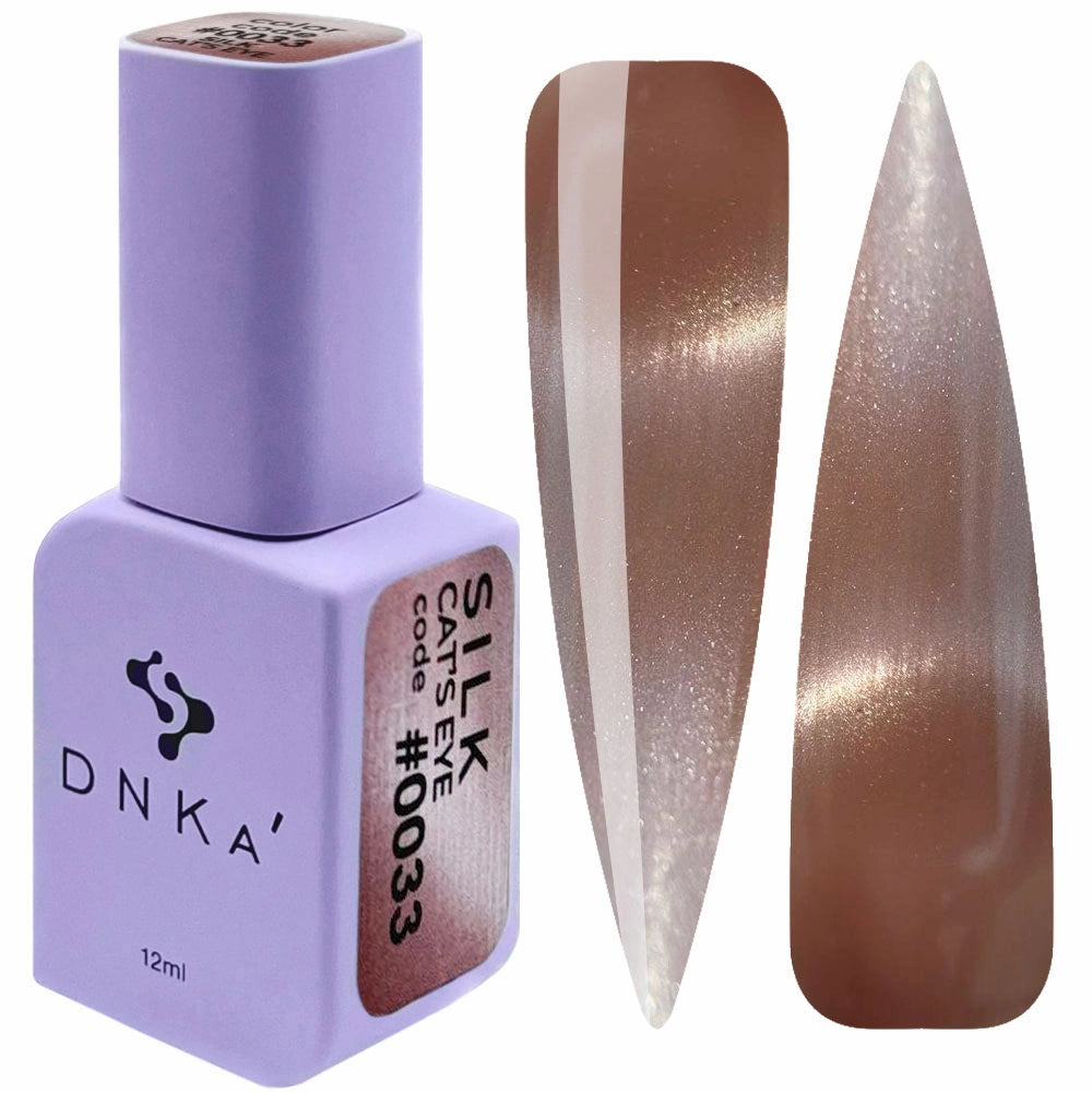 Color Gel Polish DNKa' 12 ml Cat's Eye #0033 - Silk